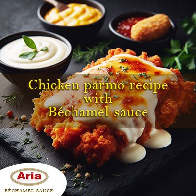 Easy chicken parmo recipe with Béchamel sauce